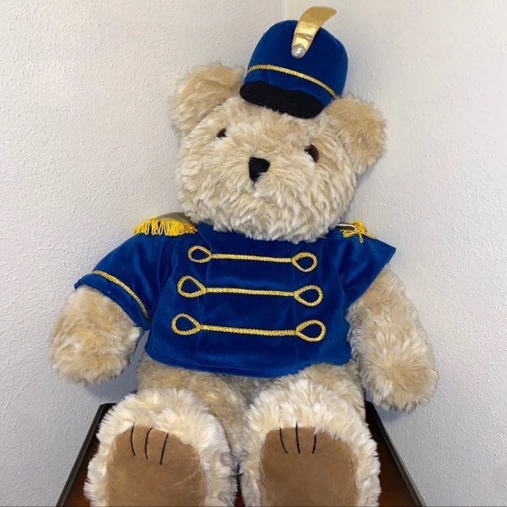 Vintage Golden Bear JCPenney Holiday Christmas Decor Bear-Toy Soldier